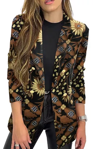 Chaquetas Blazer Y Formales Para Dama | MercadoLibre 📦