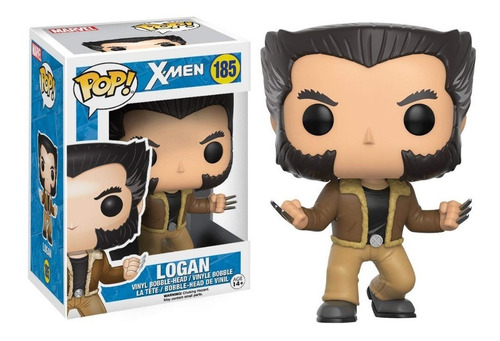 Funko Pop Logan #185 Wolverine X-men Marvel Jugueterialeon
