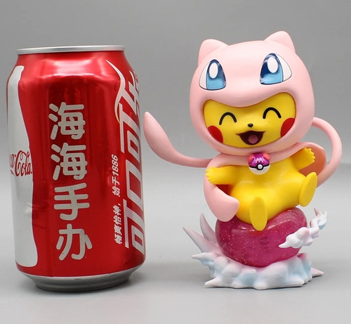 Figura Anime Coleccion Pokemon Gk Pikachu Mew Cosplay