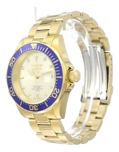Reloj invicta baño de oro hot sale