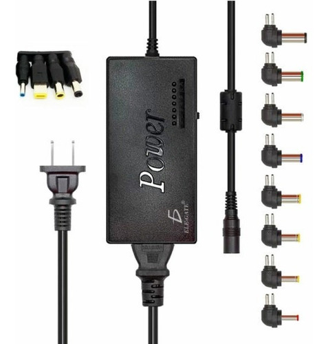Cargador Universal Multilaptops 12 Conectores 1224v 96w