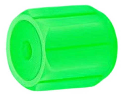 8 Tapas Antipolvo Fluorescentes A Prueba De Amarillo Verde