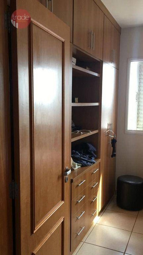 Apartamento Com 3 Dormitórios À Venda, 143 M² Por R$ 820.000,00 - Jardim Irajá - Ribeirão Preto/sp - Ap7061