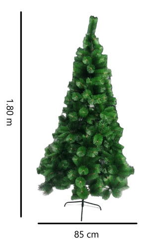 Arbol Navidad Artificial Pino Navideño 1.80 M