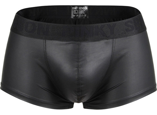 Calzoncillos Tipo Bóxer De Piel Para Hombre, Talla L, E87, B