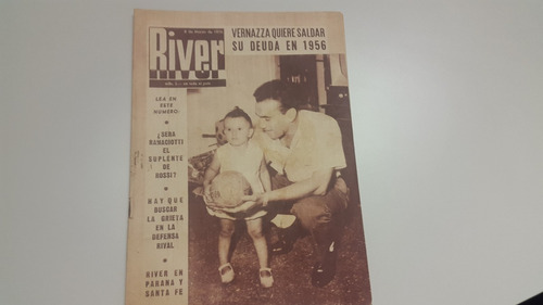Revista River N° 595 8/3/1956 River En Paraná Y Santa Fe