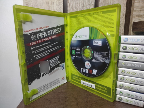 Jogo Fifa 18 Original Para Xbox 360 - Midia Física (Usado)