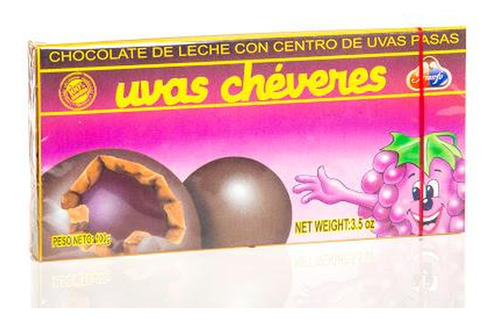 Chocolate Uvas Cheveres