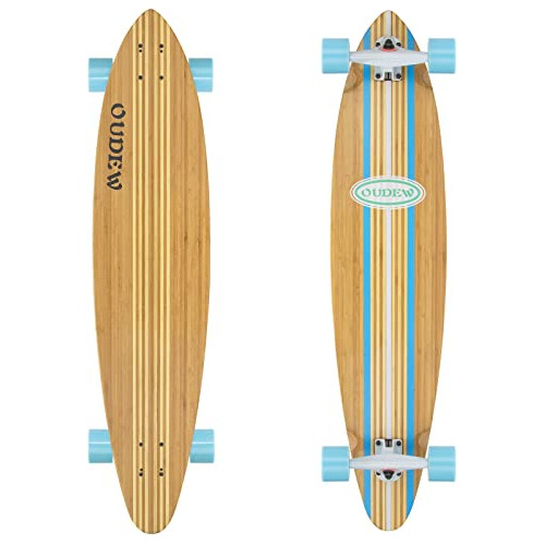 Longboard Skateboard, 41 Inch 8 Layer Canadian Maple Drop Th