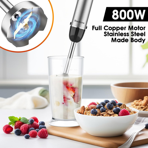 Handheld De La Licuadora De Inmersión Para Cocina, Licuadora