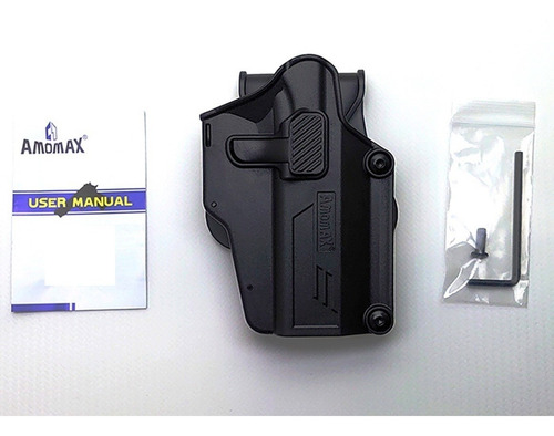 Imagen 9 de 10 de Funda Holster Per Fit Pistolera Universal
