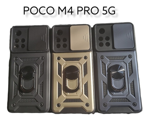 Funda Uso Rudo Poco M4 Pro 5g / Note 11 5g + Mica Protectora