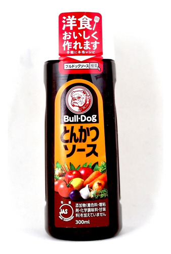 Molho Para Empanados Bull Dog Tonkatsu 300ml - Origem Japao