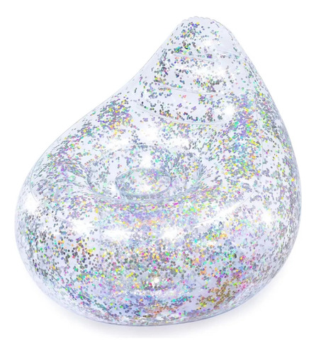 Sillón Inflable Puff Bestway 72x72 Cm Sofa Int. Ext. Glitter