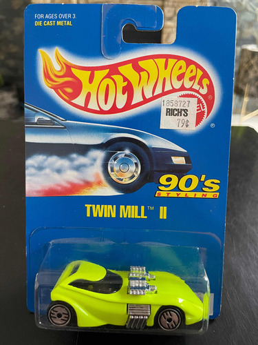 Hot Wheels Twin Mill Ll, Blue Card