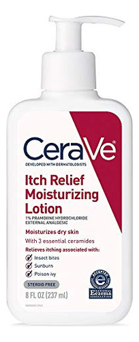 Loção Cerave Itch Relief Hidratante Com Pramoxina 1% 236ml