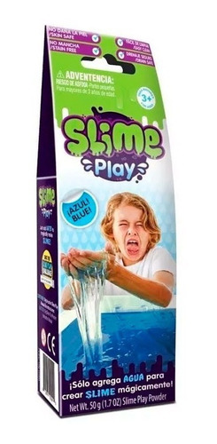 Slime Play 50grs Color Azul 28005 E.full