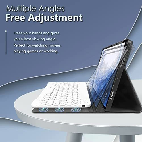 Funda Con Teclado Para Samsung Galaxy Tab S8 / Tab S7