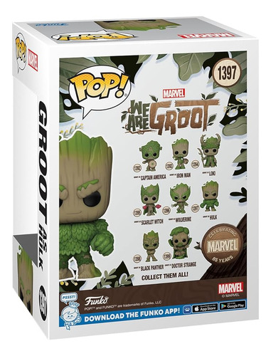 Funko Pop! - Groot As Hulk #1397 - We Are Groot - Marvel