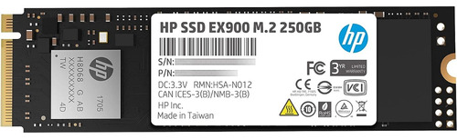 Disco Duro M.2 Ssd 250gb Hp Ex900