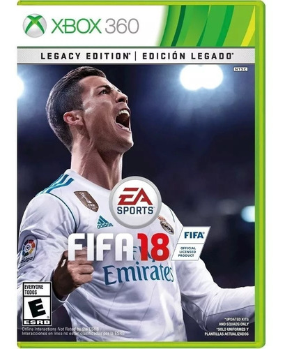 Fifa 18 Xbox 360 Nuevo Y Sellado (en D3 Gamers)