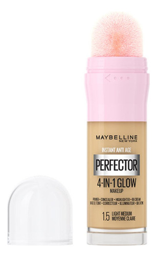 Base 4 En 1 Maybelline Perfector Glow Tono Light medium