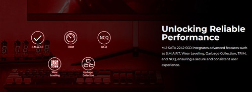 Kingspec Nt-2tb 2242 Ssd B + M Key Sata 3 M.2 3d Nand 22x42mm