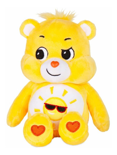 Imagem 1 de 1 de Care Bear Pelúcia Ursinhos Carinhosos Amarelo Brilhante 24cm