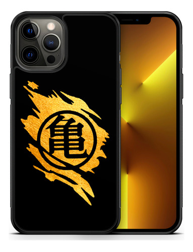 Dragon Ball Golden Logo Funda Tpu Todas Las Marcas