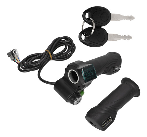 Kit De Empuñadura De Acelerador Para Bicicleta Eléctrica, 2