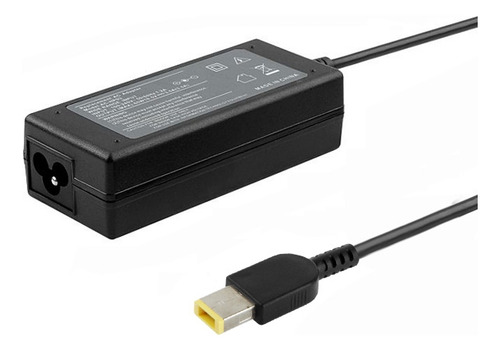 Mini Adaptador Ac Negro 20v 2.25a 45w Para Portátil Lenovo