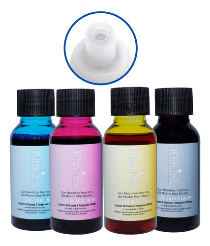 4 Botellas Tinta Compatible Epson T664 L120 L310 L380 70ml