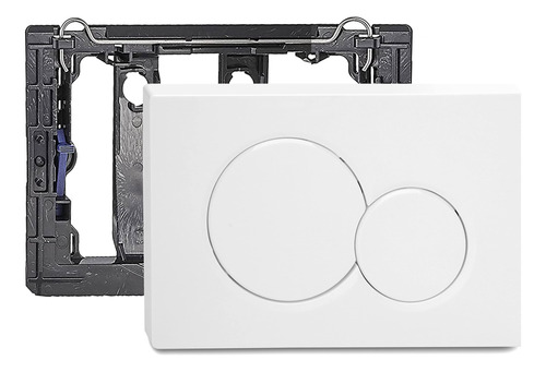 Placa Actuador Doble Descarga Para Geberit Color Blanco