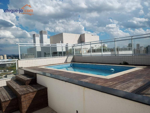 Cobertura Com 3 Dormitórios Para Alugar, 288 M² Por R$ 7.500/mês - Vila Ema - São José Dos Campos/sp - Co0219