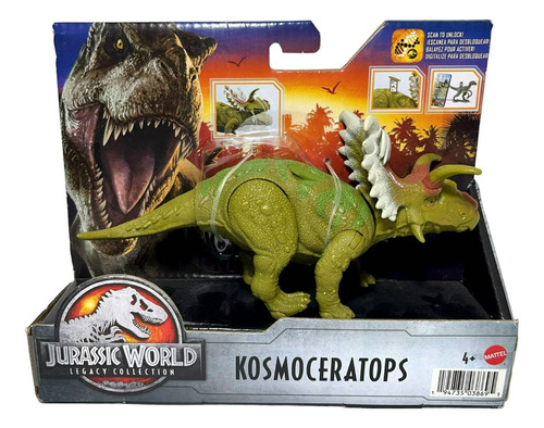 Dinossauro Kosmoceratops Verde Jurassic World Mattel