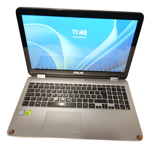 Laptop Gamer Corei7, Tarjeta Grafia, Ssd, Touch Gris