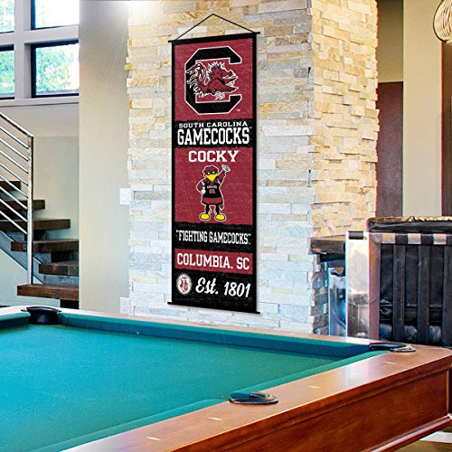 **banner Y Letrero De Carolina Gamecocks.**