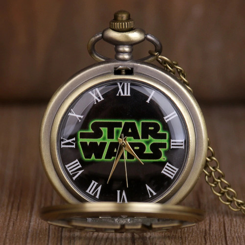 V Star Wars - Relógio De Bolso Anakin Mandalorian Alliance