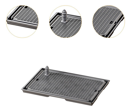 Bandeja Para Baño Para Perros, Actividades Al Gris Oscuro