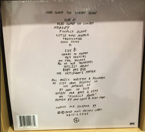 Mac Demarco Here Comes The Cowboy Demos Vinilo Nuevo Lp