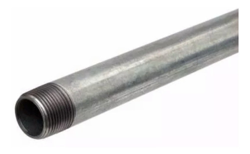Tubo De Aço Galvanizado De 1 Pol C 100cm - Serviço De Rosca