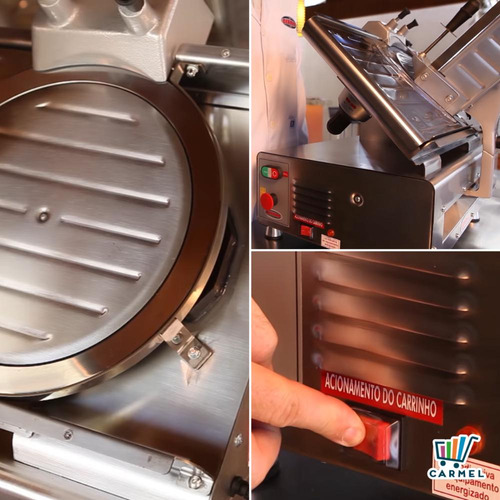 Cortador Frios Automático Lâmina Inox Bm95 Pf Bivolt Bermar