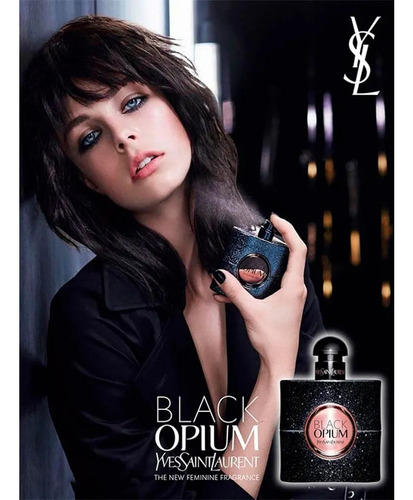 Perfume Black Opium Yves Saint Laurent Eau De Parfum 90ml