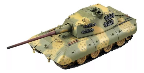 Miniatura Tanque German E-100 Heavy 1:72 Easy Model Cor Verde