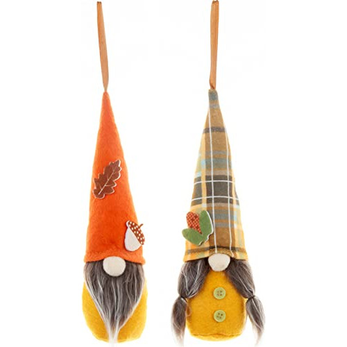 2 Pack Gnomos De Otoño Decorativos Acción De Gracias,...