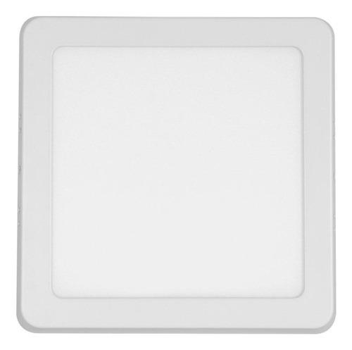 Luminaria Painel Led 100-240v Sobrepor 120 Quadrado 6w 6500k