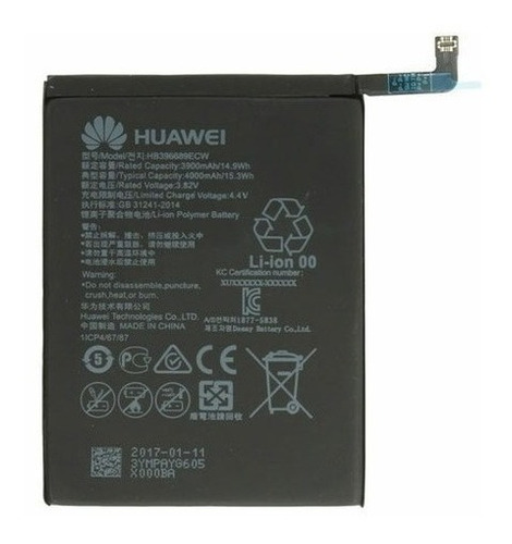 Bateria Huawei Y9 2019 I Y7 2019 I Mate 9 Y9s Tienda 