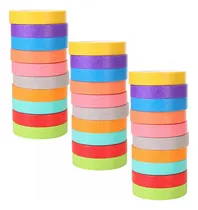 Comprar 30 Cintas Adhesivas, Papel Adhesivo De Color Sólido A-