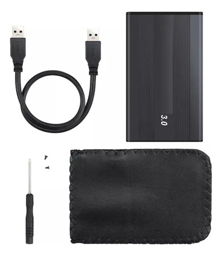 Imagen 1 de 5 de Caja Externa Case Sata Disco Duro 2.5'' Usb 3.0 Laptop Port