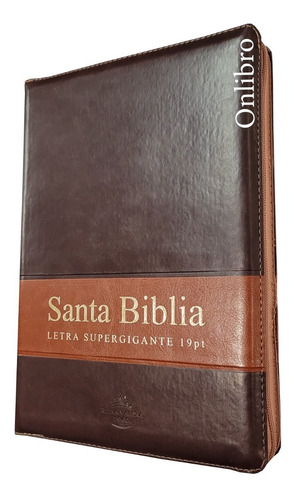 Biblia Letra Super Gigante Cierre Reina Valera 1960 Lujo 